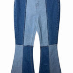 Shyanne  Two Tone Denim Jeans Womens 31W x 34L Bell Bottom High Waist Flare Photo 0
