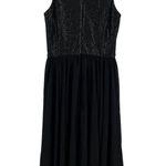 Dress the Population Black Beaded Bodice Dress New Photo 3