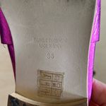 Free People  Women's Metallic Pink Magenta fushia At Ease Loafer Mule EU 38 US 8 Photo 5