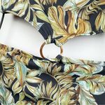 Charlie Holiday Devin One Piece Swimsuit Tropical Palm Swimwear Size Small Photo 1