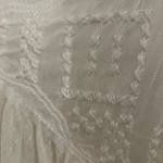 Free People  Sheer White Lace Blouse Photo 4