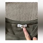 Good American  Women’s Ruched Tank Mini‎ Dress Olive Green Size 0 Photo 7