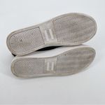 Toms  Paxton Slip On Shoes Sneakers Suede Faux Shearling Black Leather Lizard 7‎ Photo 7