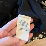 Love Shack Fancy  Seniya Printed Mini Skirt Metallic Asymmetrical Tiered Size P/XS Photo 6