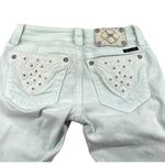 Miss Me  Signature Skinny Jeans Size 25 Blue Glass Photo 1