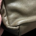 Great American leather works olive green whipstitch crossbody bag with a tassel Photo 10