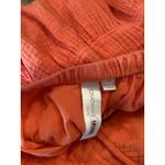 SIMKHAI Mirabelle orange Crinkled organic cotton gauze maxi dress M Size M Photo 3