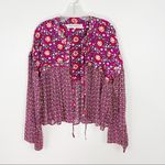 Free People  Malia Babydoll Jacket Bell Sleeves XS Photo 2