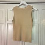 H by Halston H Halston knit vneck taupe tank vest size M Photo 8