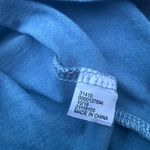 Harry Potter Long Sleeve Cropped Top Front Tie Gradient Blue Shirt Size Large Photo 6