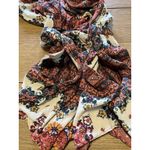 American Eagle Women XXS Paisley Boho Romper Long Bell Sleeve Colorful Beach Photo 15