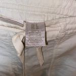Kenar NWT  Ivory Cropped Belted Casual Capri Pants Women's Size 6 Photo 5