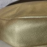 The Sak Leather Shoulder Bag Metallic Gold Barrel Bag Pink Label Photo 10