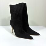 Gianvito Rossi Camoscio Stivale Pointed Toe Bootie Boots Black 39.5 EU NEW Photo 8