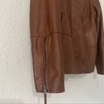 Kaari Blue  Curvy Women’s Faux Leather Jacket Size Lar Photo 3