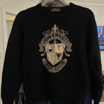 Vintage John R Malott Black Golf Club Wool Sweater Photo 0