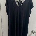 Jordan Taylor  Black V-Neck Dress with Cutout Design size XL Photo 0