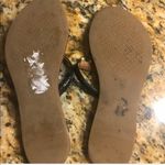 Tory Burch Black T Logo Flat Thong Sandal … Photo 7