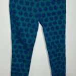Nanette Lepore L’amour floral jeans blue green size 5‎ Photo 0