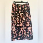 Free People  Retro Love Printed Button-Front Midi Skirt WOMENS 6 Photo 1