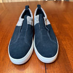 Toms  Amber Black Suede Mini Cheetah Slip-On Ortholite Insole‎ Sneakers Size 9 Photo 1