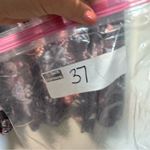 Loft Women's Black Floral Dark Florals Blouse Keyhole Back Flowy Long Sleeve LP Photo 5