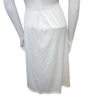 Vassarette  White Slip Skirt (L) Photo 3