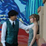 Mini blue sparkle dress Size XS Photo 2