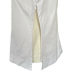 Semantiks women's size small white sleeveless ruffle front tank top blouse shirt Photo 6