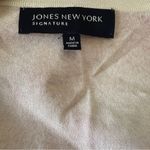 Jones New York  Silk Blend Bright Pink Paisley‎ Size Medium Cardigan Sweater NWT Photo 10