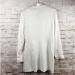 Retrofête Retrofete Ilaria Blazer Dress White Size Medium Bridal Wedding NWT Double Breast Photo 6