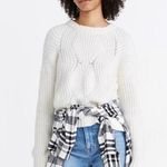 Madewell Everett Rib Play Ribbed Cable Knit Sweater Pullover Blouse Top Plus 2X Photo 0