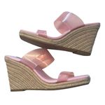 Steve Madden Steven New York Womens 9.5 Malaya Espadrille Sandal Pastel Pink Bratz Barbie Y2K Photo 1