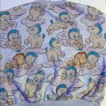 Disney Hercules Pegasus gray pullover sweatshirt. All over print. L over sized Photo 7