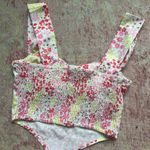 SheIn White Flower Corset Photo 1