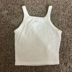 Princess Polly  white tank top with a butterfly, size 0 Photo 1
