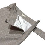 Maje  Jikam Checkered Woven Belted Mini Skirt Beige Academia Old Money Size 40 Photo 7