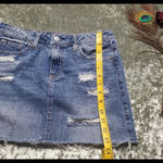 Aeropostale  Distressed Denim Skirt Photo 5