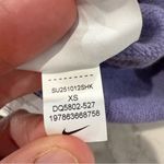 Nike NWT Club Fleece Mid Rise Sweat Shorts Womens XS Purple Standard Fit Workout Photo 8