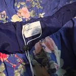 Lovers + Friends  Elouise Tiered Midi Dress Off Shoulder Feeling Blue Floral XS Photo 5