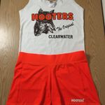 Hooters New  Girl Uniform tank and shorts from Clearwater Florida Size Small  Photo 0