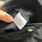 Eileen Fisher Woman Black Ankle Crop Jean Size 8 Soft Knit Feel 5 Pocket Design Photo 6