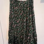 Umgee  Green midi skirt with floral design  Photo 0