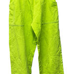 Vintage Hot Skins Neon Wide Leg Slouchy Sweat pant Small Green Photo 0