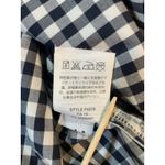 J.Crew  Gingham Shirt Women 4 Check Blue White Classic Preppy Church School‎ Photo 7