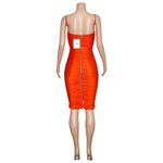 Nookie  Cooper Midi Dress, Tangerine, Small Photo 8