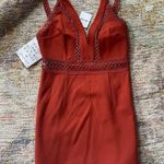 Free People Rust Mini Dress Photo 2