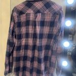 BeachLunchLounge Purple plaid flannel Brand Beach lunch lounge Photo 1