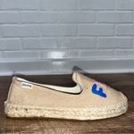 Soludos Anthropologie Espadrilles Flats with Embroidered Feminist Detail Photo 2