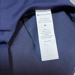 Athleta  Navy Blue Sports Bra Bikini Adjustable Strap Tshirt Bra Medium Photo 2